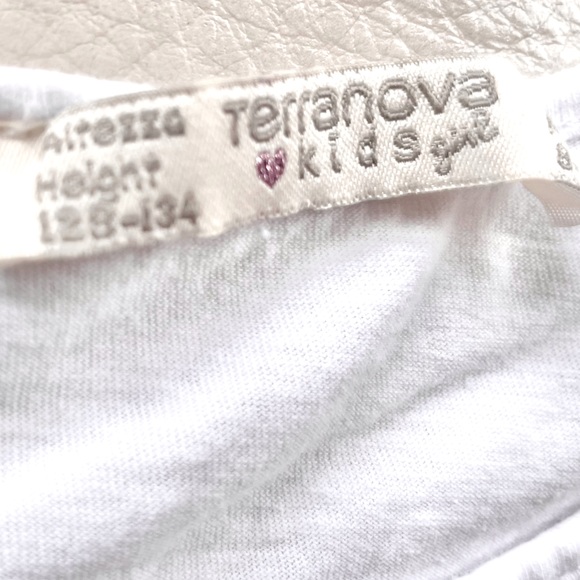 5/$20💥9 Cold Shoulder 'Holiday Time' T-Shirt, Fringe Detail Short Sleeve w Bows - Picture 7 of 9